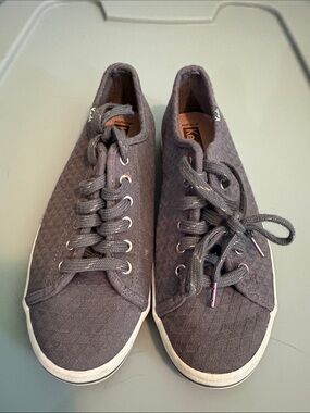 Keds Women Quilted Gray Casual Sneakers